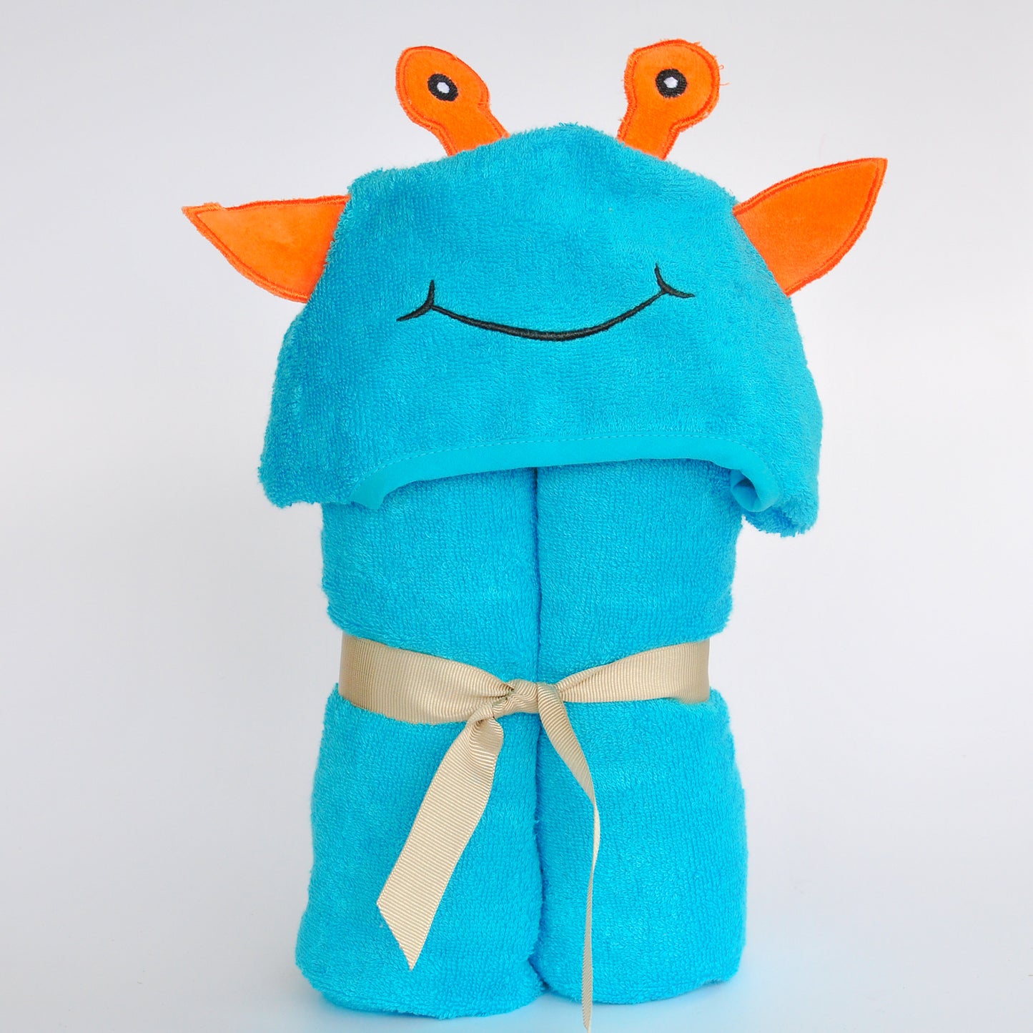 Bamboo Rayon Alien Hooded Turkish Towel:Little Kid image 3