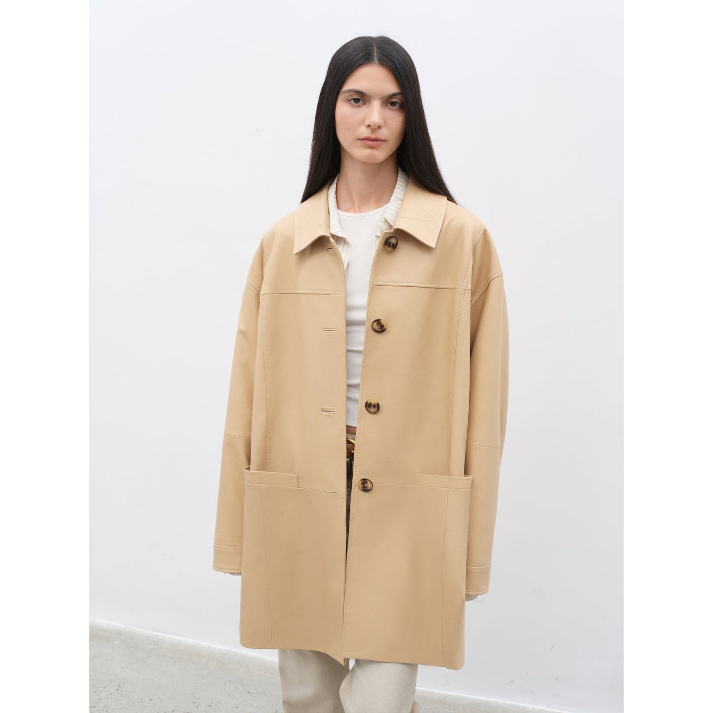 Notting Hill Diary Limited Edition Waxed Goat Leather/Retro Casual Lapel image 12