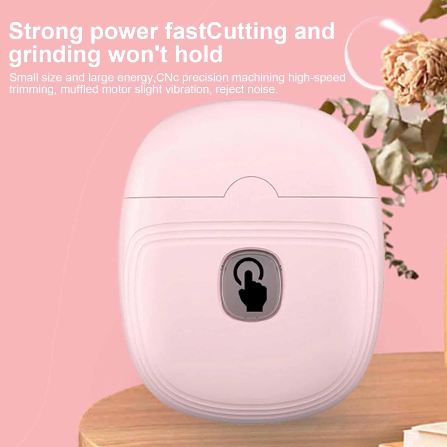 Guegine DUAL-Speed Electric Nail Clipper – Trimmer & Polisher with LED & USB-C C image 6