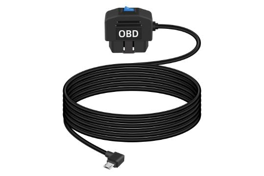 GELRHONR Right Angle Micro USB OBD Power Cable for Dash Camera Length: image 0