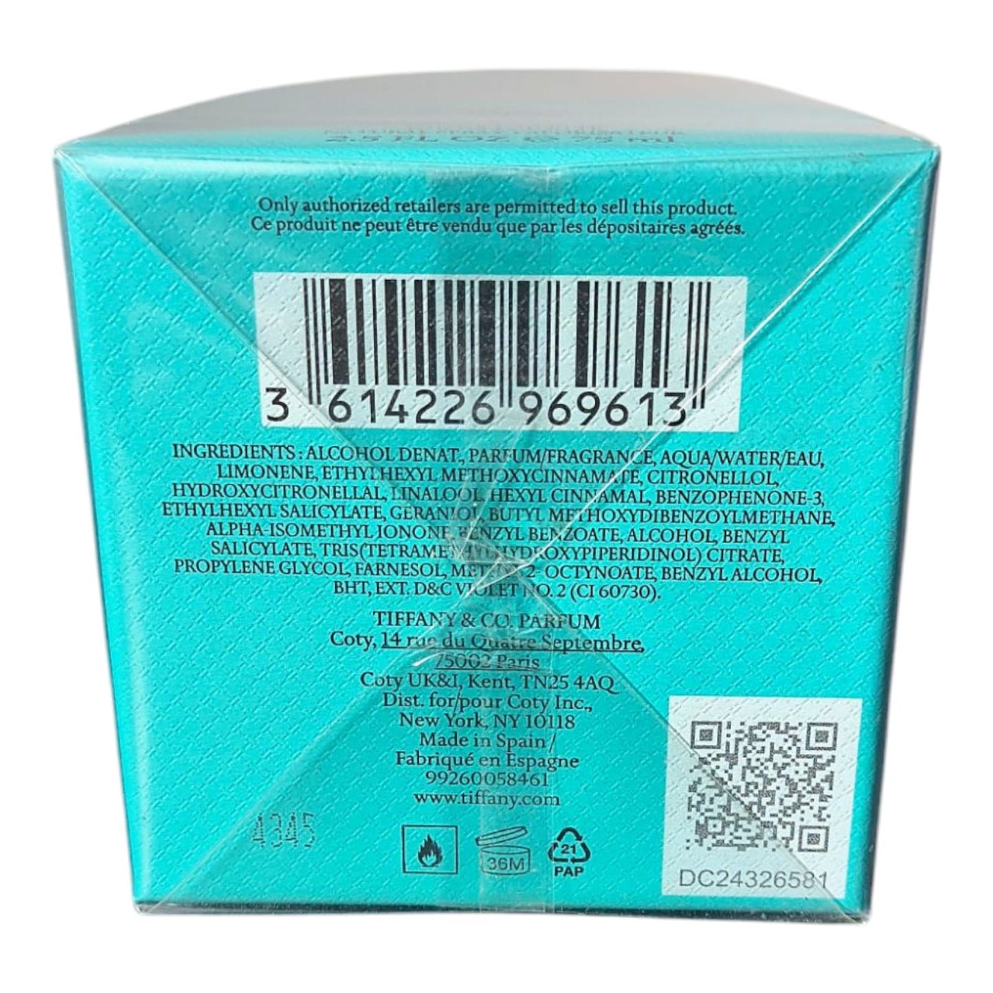 Tiffany & Co. Sheer Eau de Toilette 75ml Spray New & Sealed image 4