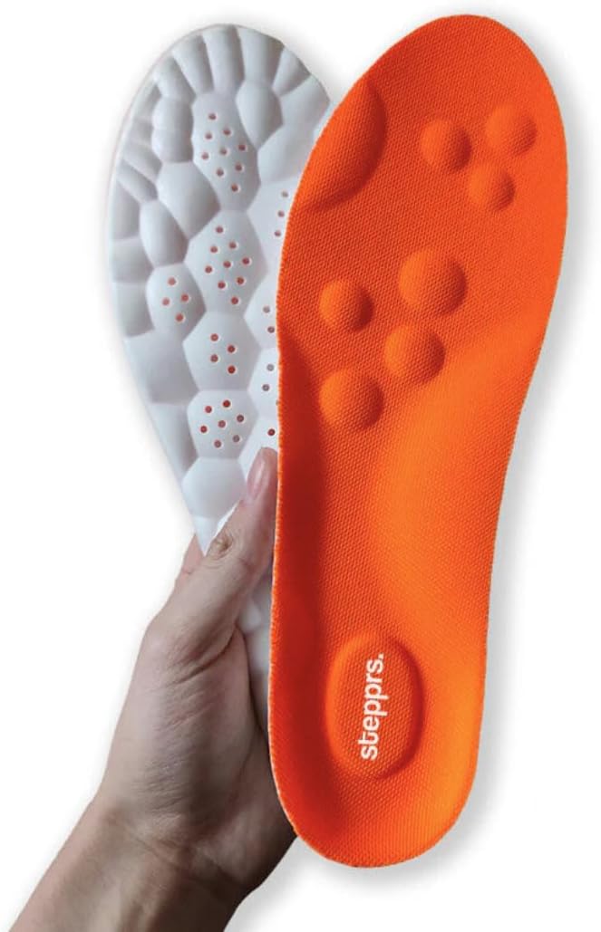 Stepprs 4D Memory Foam Thermal Insoles: Arch Support for All-Day Foot Comfort image 12