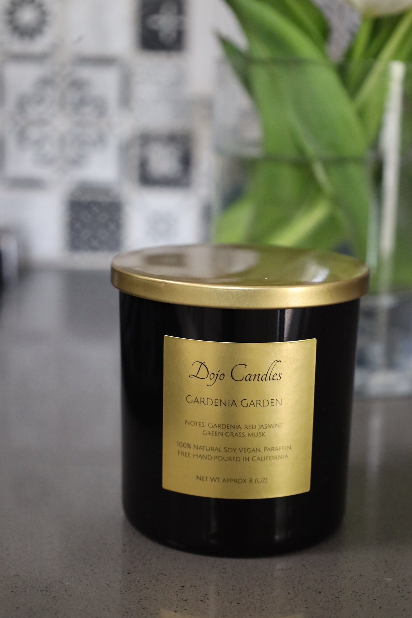 Gardenia Gardens (Kai Gardenia Dupe) Luxury Candle image 8