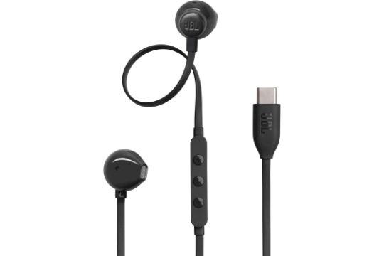 JBL Tune 305 C Hi-Res Wired Earbuds image 1