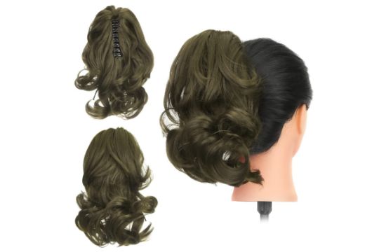 Gairyan Clip in Ponytail Hair Extensions 24 inch Ponytail image 0