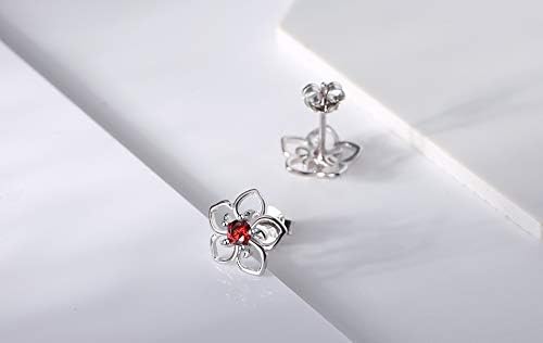 Sparkling Zircon 925 Sterling Silver Stud Earrings for Women - Elegant Gift image 9