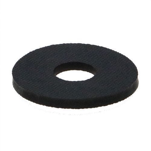 Premium Black Neoprene Rubber Washer: 0.41" ID, 0.86" OD, 0.08" Thick image 5