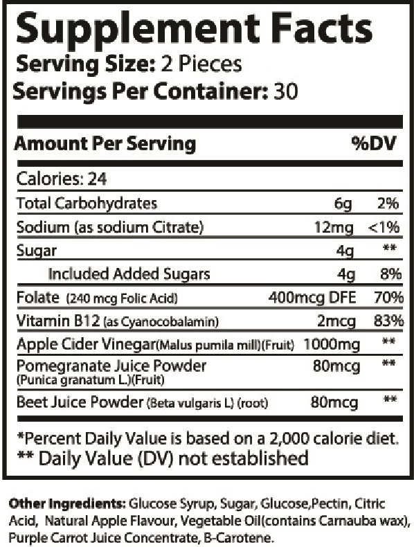 Pure Apple Cider Vinegar Gummies image 3