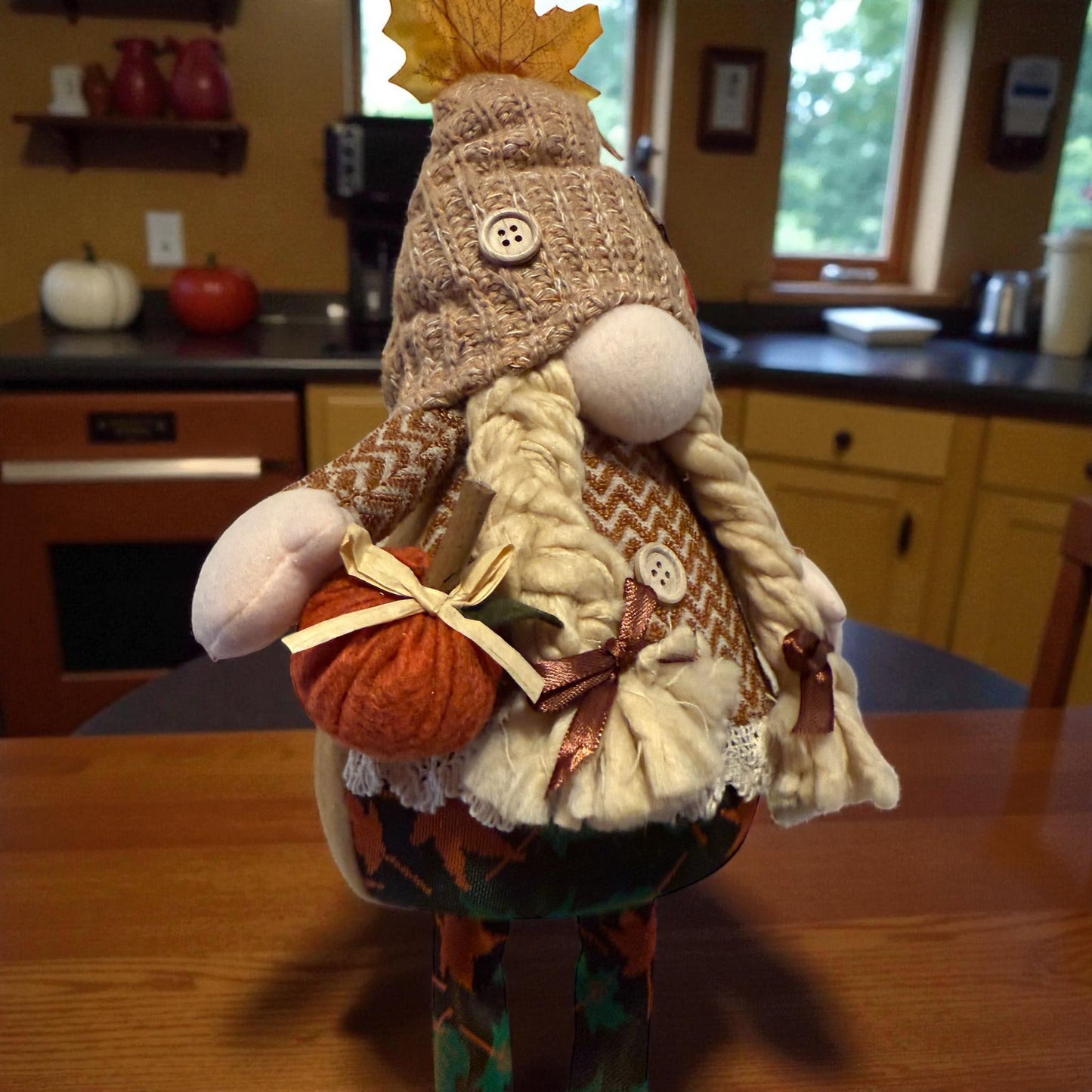 Gonk LED Plushie - Spooky Black Halloween Light-Up image 0