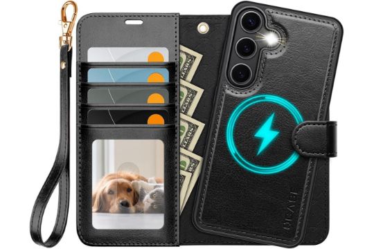 OCASE for Samsung Galaxy S25 Plus Case - Detachable 2 in 1 PU Leather Wallet image 0