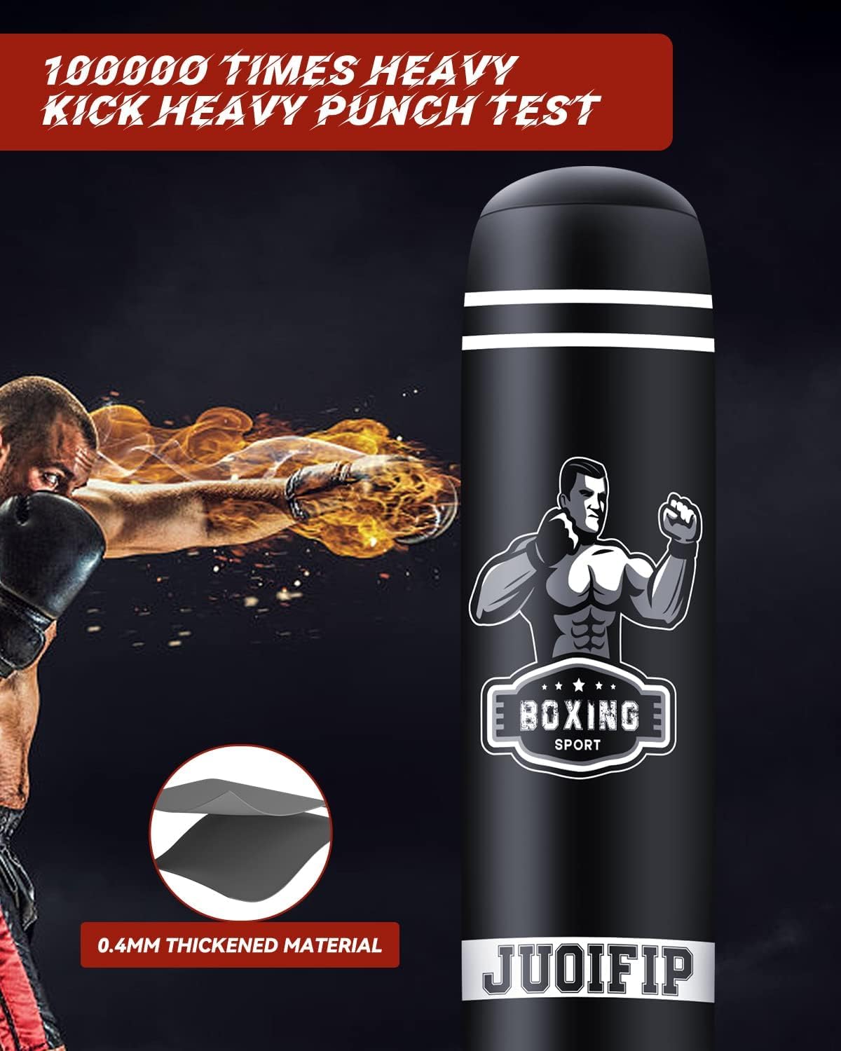 Freestanding Punching Bags for Adults image 3