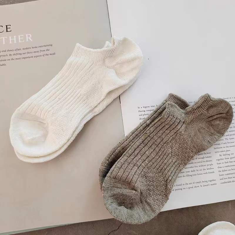 Friendly Natural Hemp Fiber Soft Custom Wholesale Hemp Wholesale Crew Socks image 4