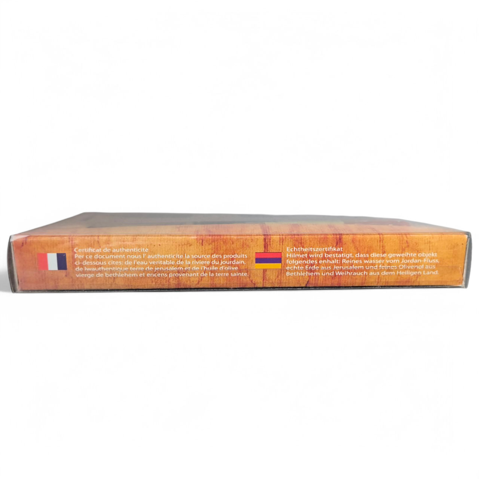 Treasures of the Holy Land" Spiritual Gift Set 6in1 - Icon, Candle, & Blessings image 4