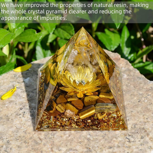 Crystals Crystal Pyramid Gifts Healing Meditations Spiritual Chakra Moonstone image 0