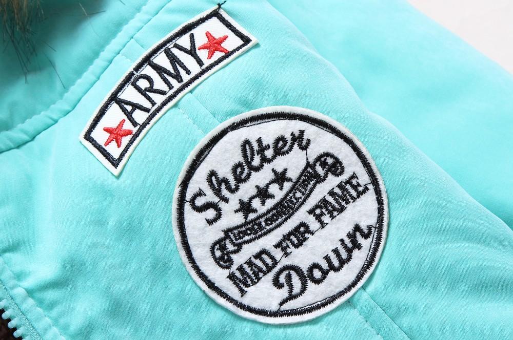 Hooded Medium-Long Casual Parka image 17