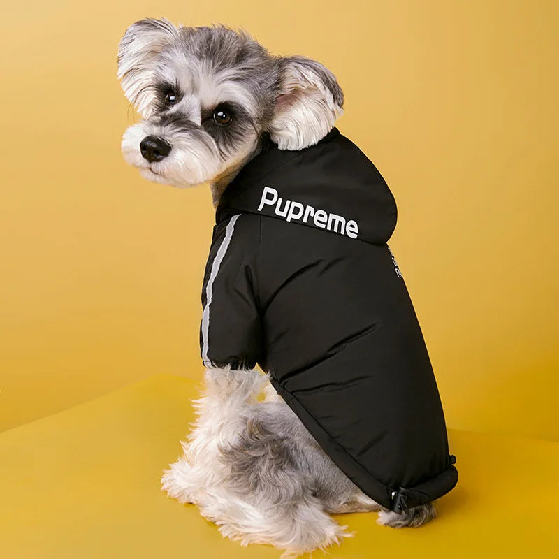 Waterproof Dogs Clothes Reflective Pet Coat for Small Medium Dogs Winter Warm image 4