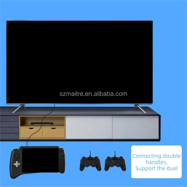 Hot X17 7 Inch Handheld Game Console With Wifi Android  Gaming Game Controller image 4