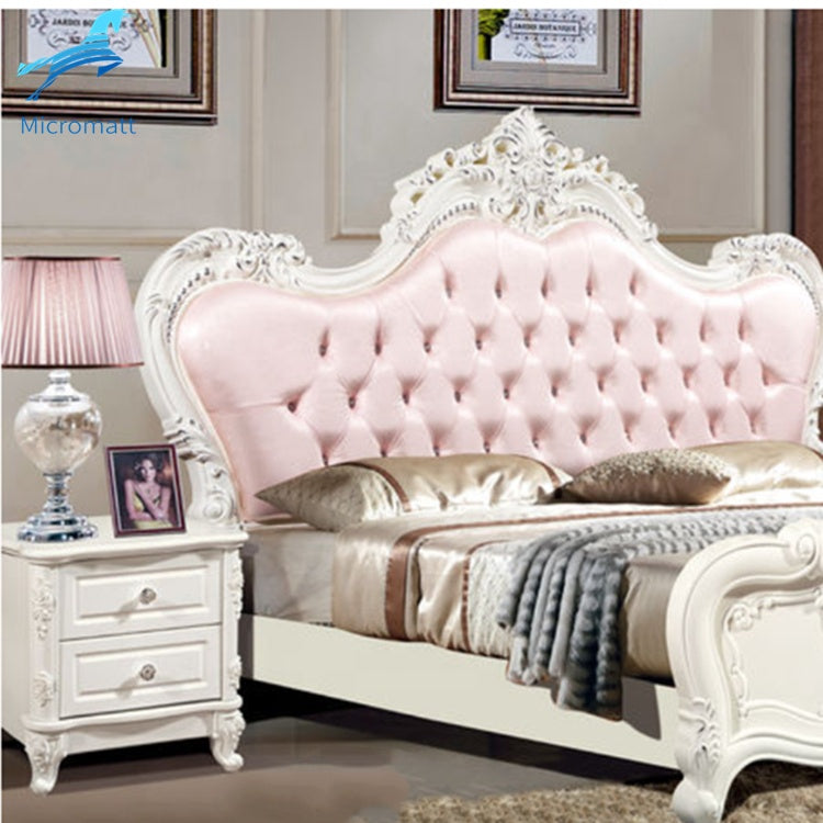 Wood Bedroom Set Furniture Room Double King Size Modern Bed Frame image 1