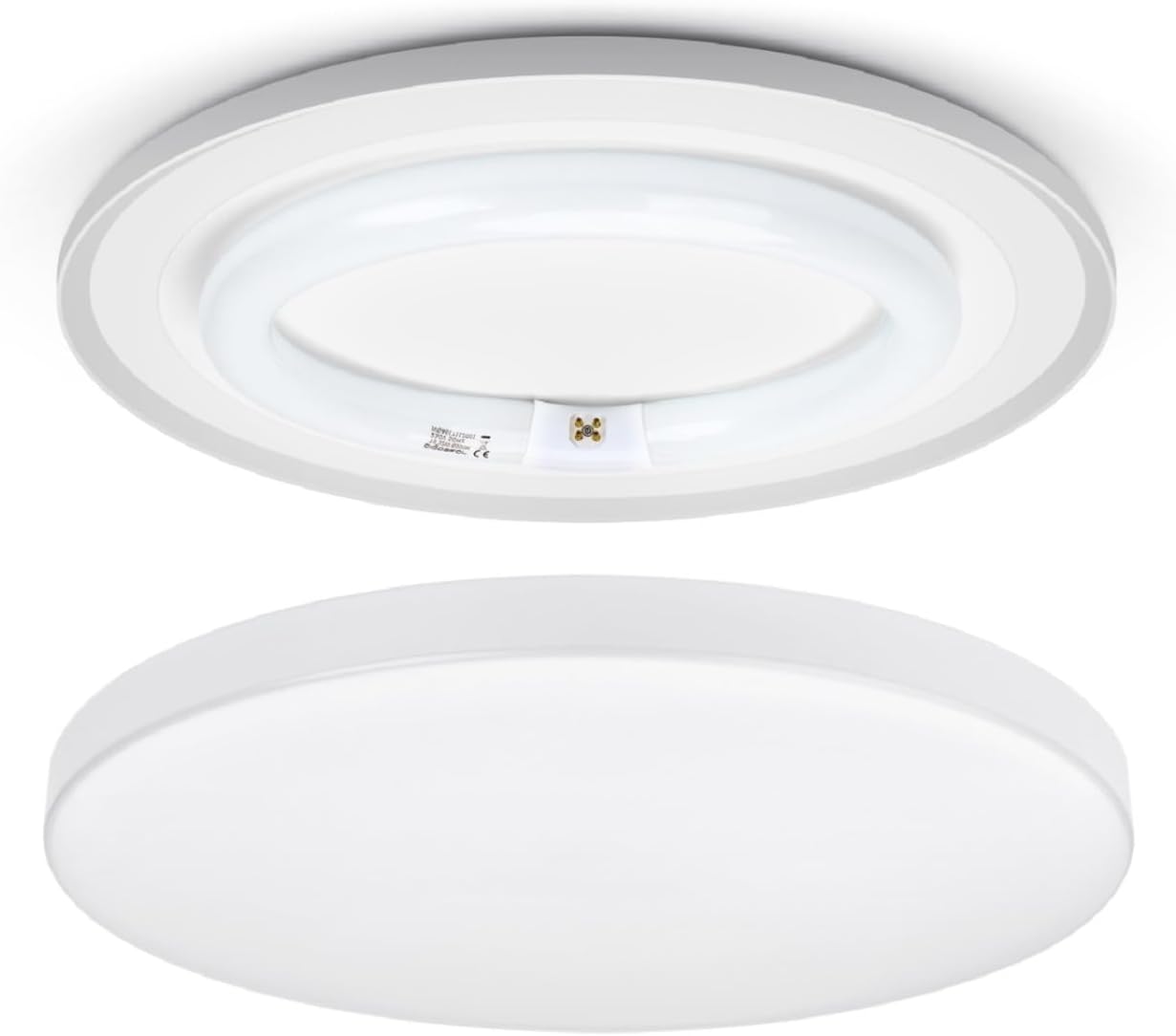 Aigostar T9 32W Circular Fluorescent Tube – 6500K Cool White, G10q Base, 2100LM image 5