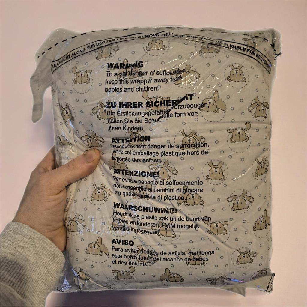 Pusblu Baby Sleeping Bag – 110 cm | 100% Cotton | Soft & Breathable Sleep Sack image 4