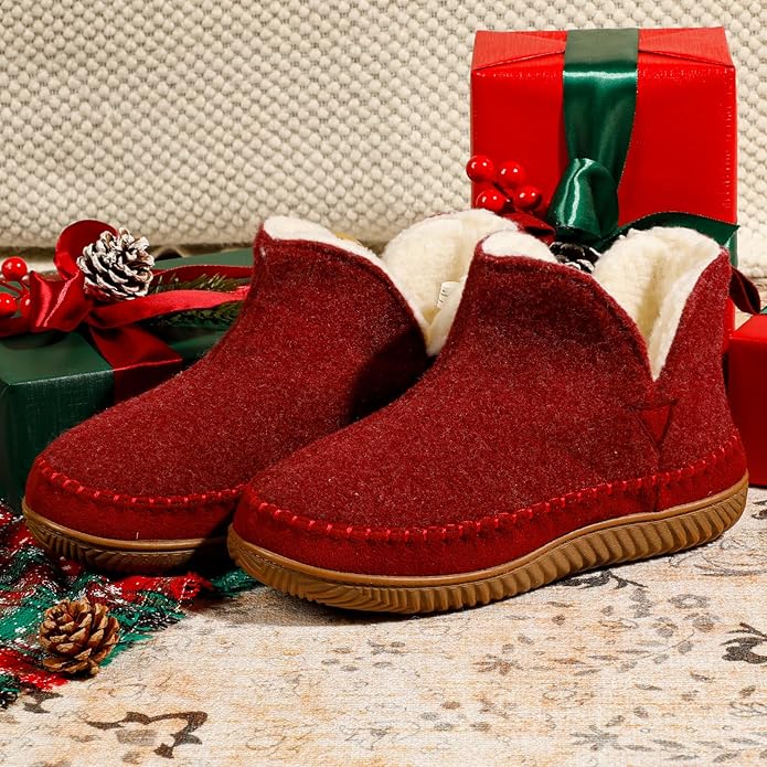 Zizor Women's Moccasin Bootie Slippers with Cosy Memory Foam, Ladies-UK 6 image 0