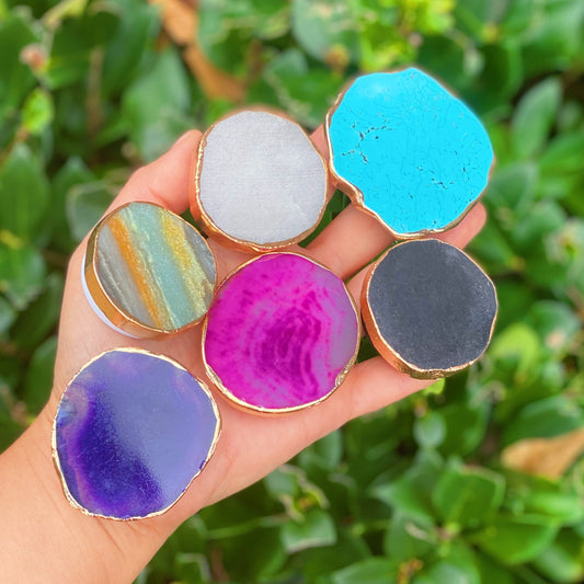 Golden Edge Natural Stone Device Grip image 0