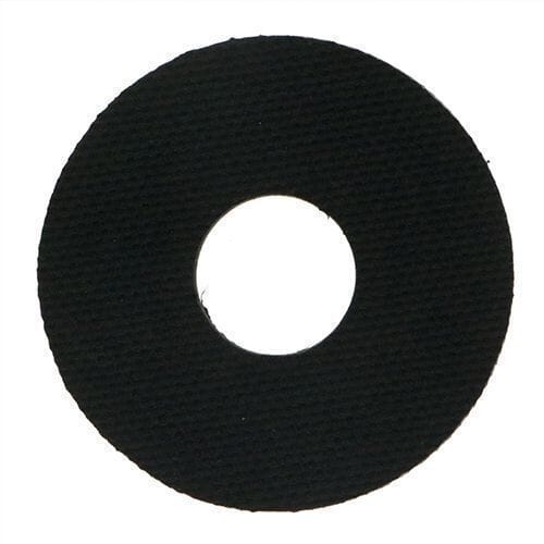Premium Black Neoprene Rubber Washer: 0.41" ID, 0.86" OD, 0.08" Thick image 1