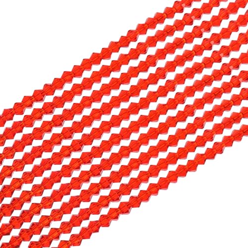 PATIKIL 840 Pcs Lemon Yellow 4mm Faceted Crystal Beads Jewelry Making image 8