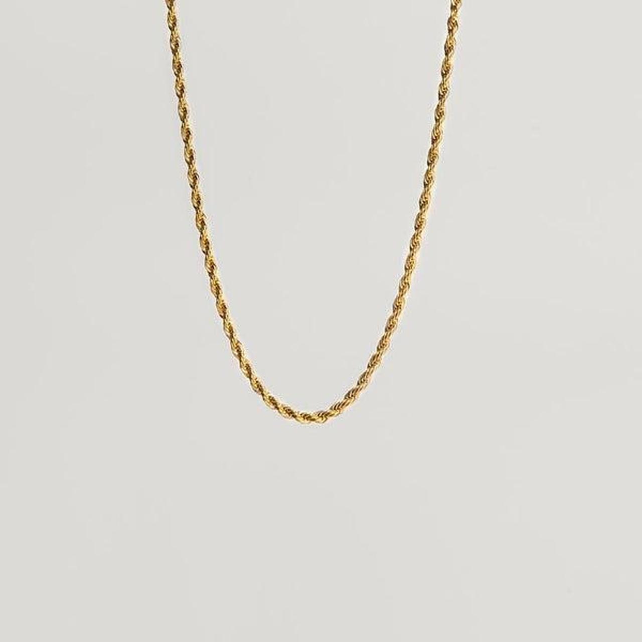 Twojeys Gold Rope Chain Necklace - Brand New, Never Worn, Stylish Jewelry image 0