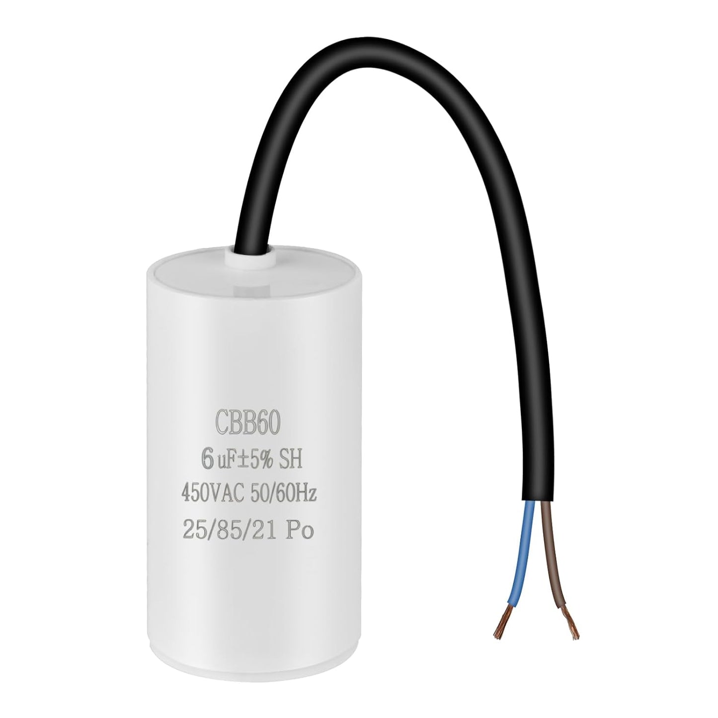 OFFCUP CBB60 Motor Run Start Capacitor 6μF 450V for Air Compressors image 4