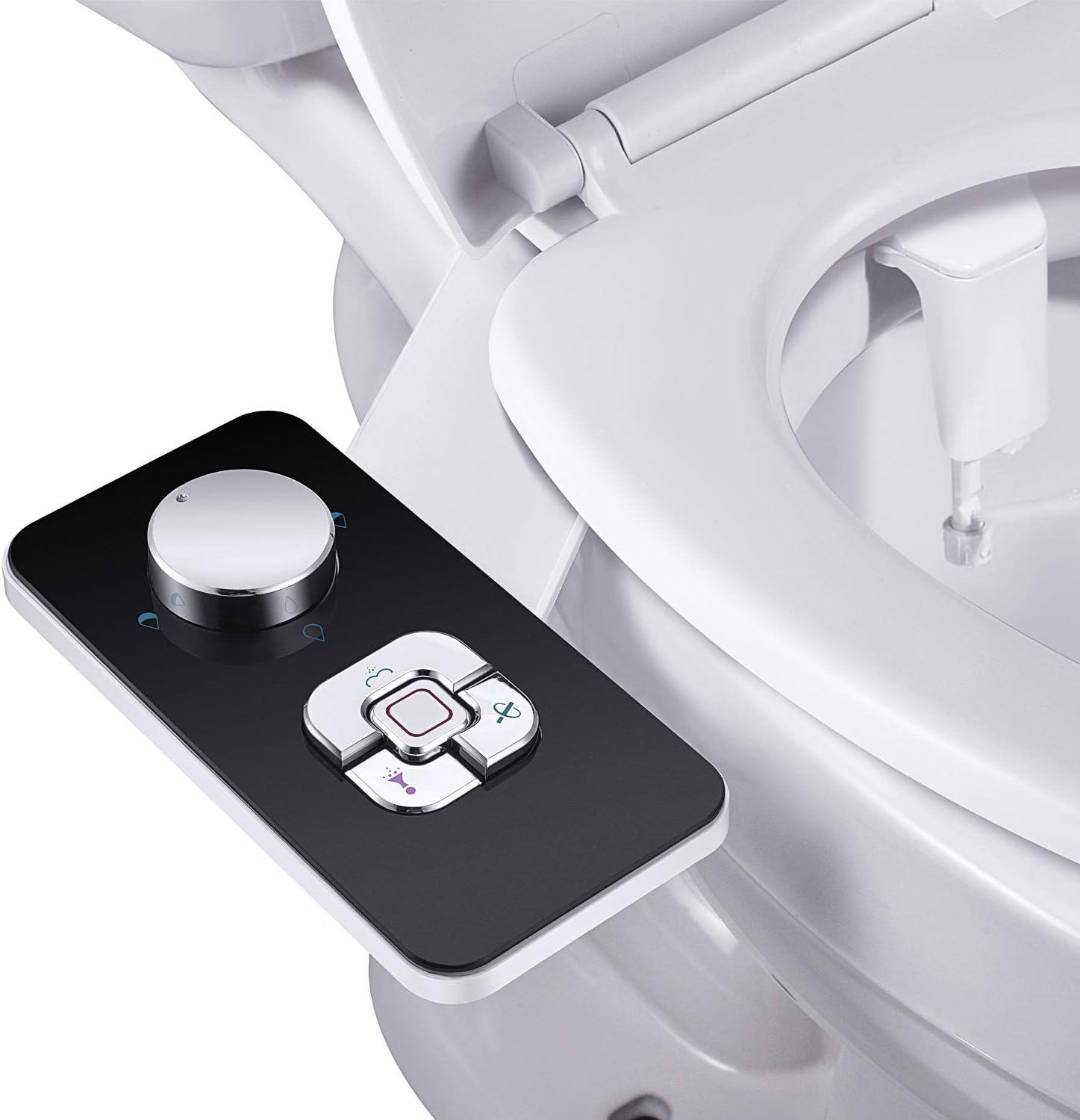 Bidet Attachment for Toilet UK- SAMODRA Non-Electric Toilet Seat Attachment image 3