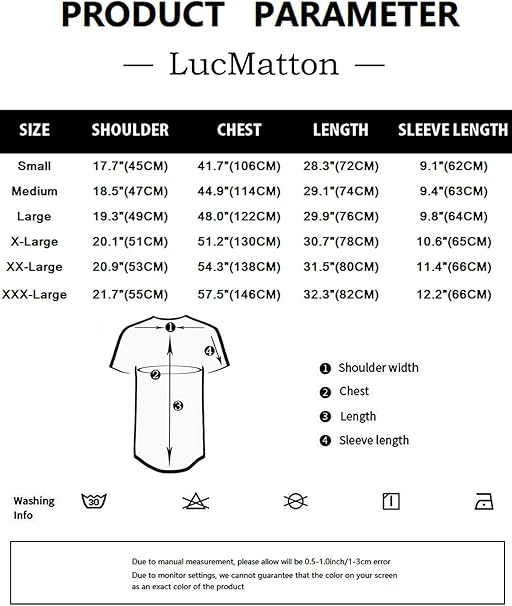 LucMatton Men's Cotton Linen Traditional Pattern Print Short Sleeve Button Down image 3