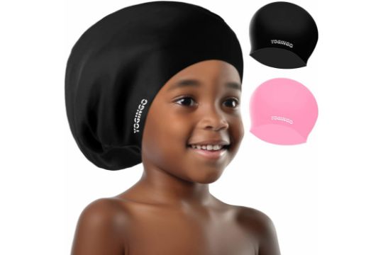YOGINGO Extra Large Swimming Cap for Long Hair image 0