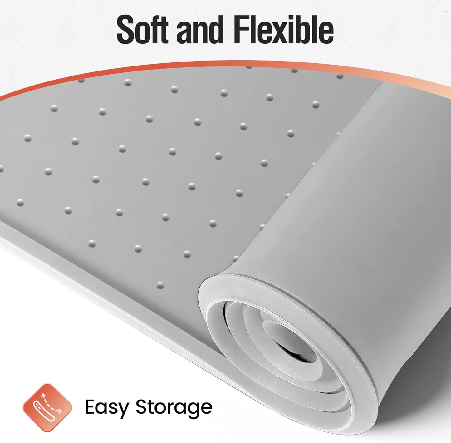 Conlun Large Waterproof Silicone Dog Food Mat – Anti-Slip, Raised Edge image 3