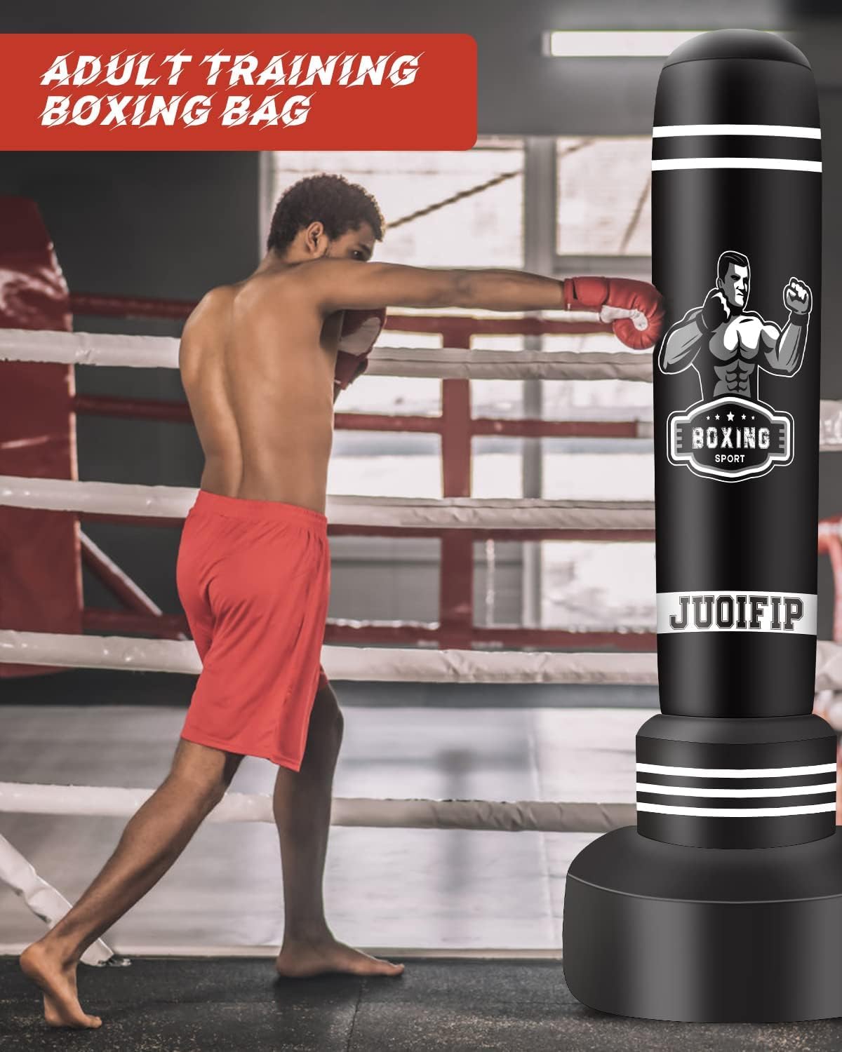 Freestanding Punching Bags for Adults image 10