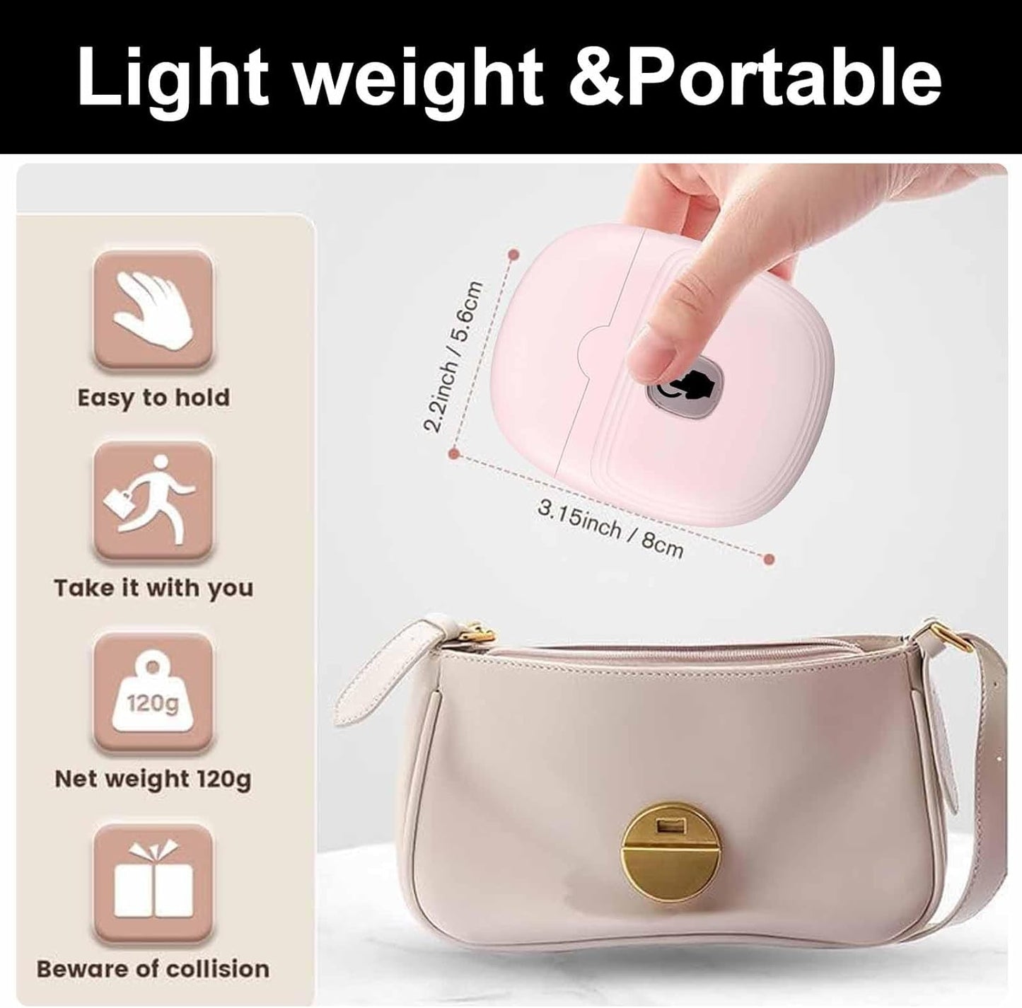 Guegine DUAL-Speed Electric Nail Clipper – Trimmer & Polisher with LED & USB-C C image 2