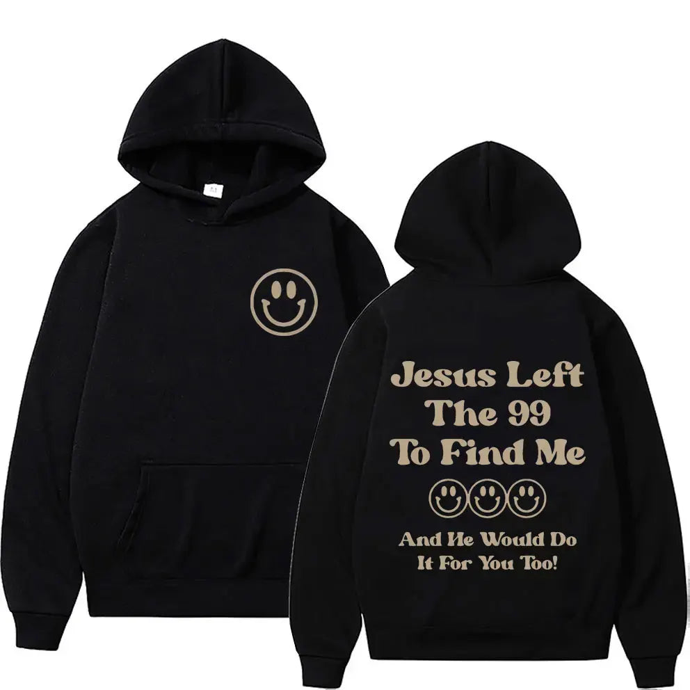 Harajuku Aesthetic Christian Jesus Church Hoodie Bible Verse God Loves Y2K image 26