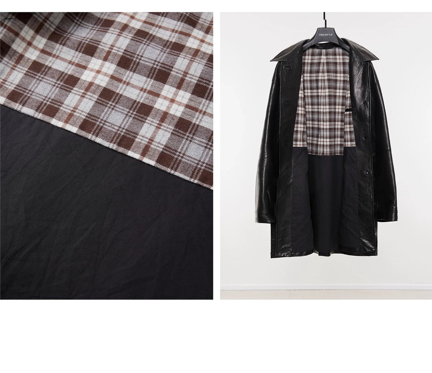 Notting Hill Diary Limited Edition Waxed Goat Leather/Retro Casual Lapel image 8