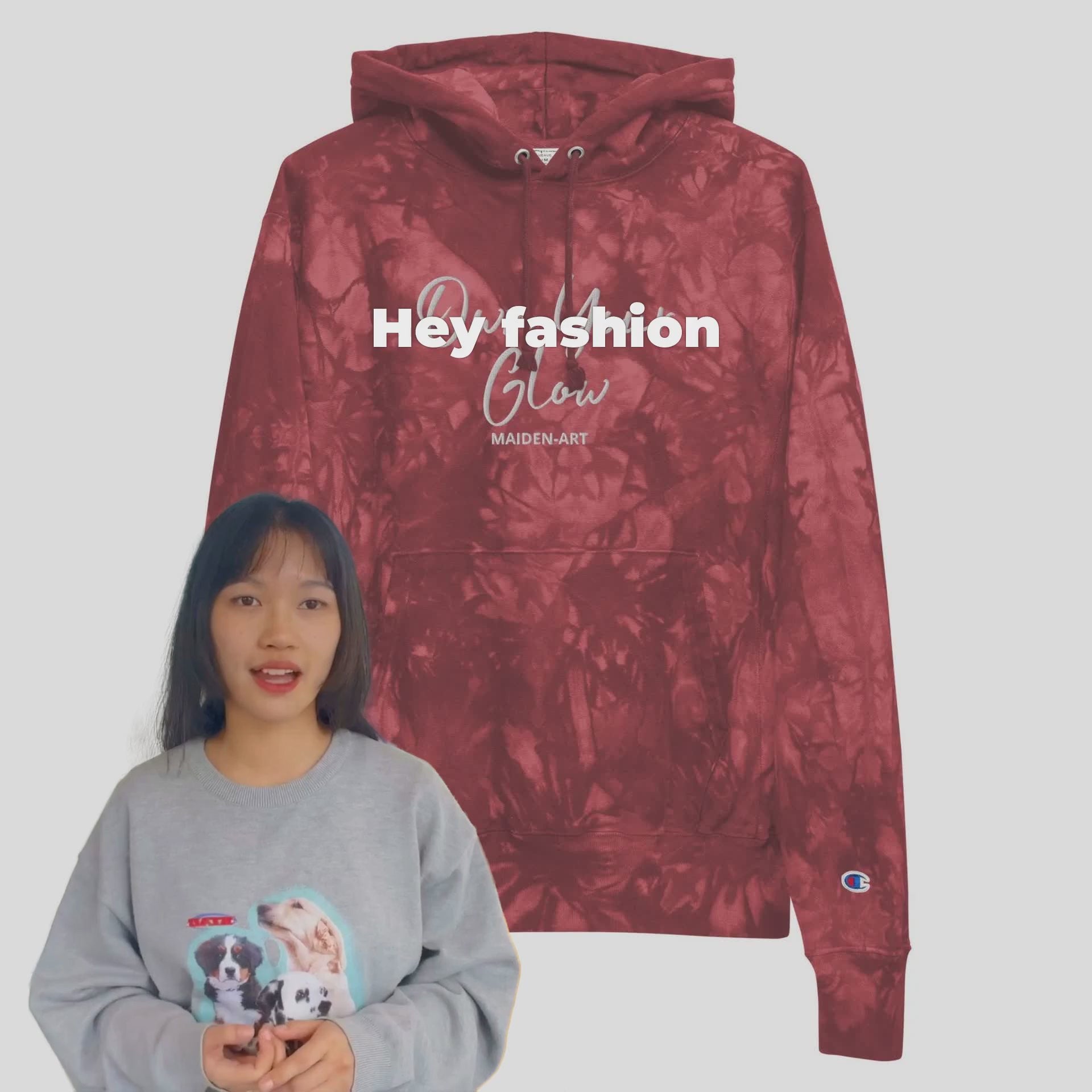 Premium Sweatshirt F*CK NORMAL I WANT MAGIC Unisex image 2