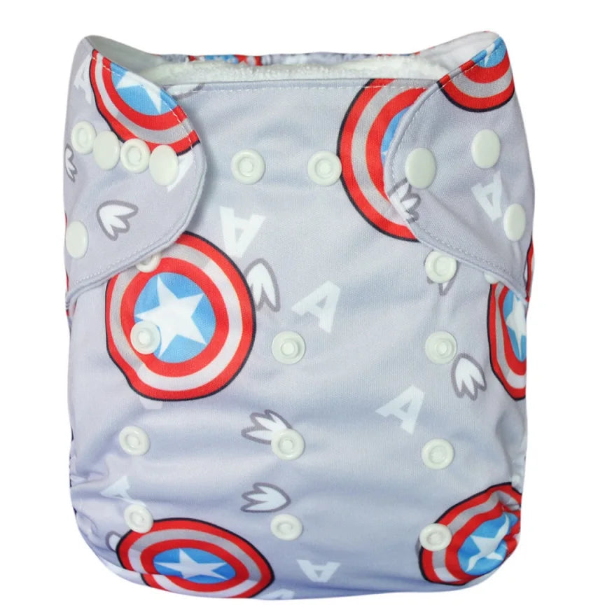 U Pick ALVABABY Reusable Cloth Diaper Washable Cloth Nappy for Unisex With 1pc image 29