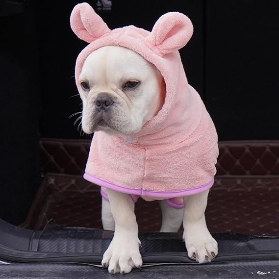 Dog Cute Soft Hooded Towel for Cats & Dogs image 4