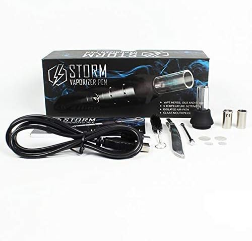 Storm Vaporizer Pen V2 with Glass Mouthpiece "New and Improved Version" image 0
