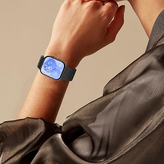 Huawei Watch Fit 3 Magnetic Silicone Sports Band Replacement Wristband Strap image 1