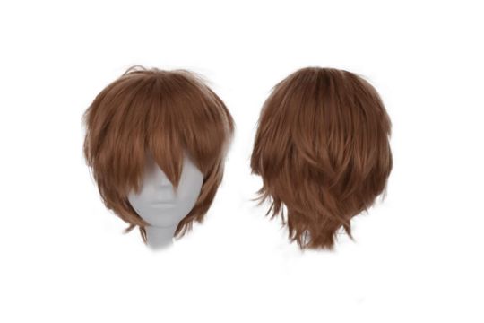 Gairyan Short Wig Cosplay Wig Unisex Anime Cosplay image 2