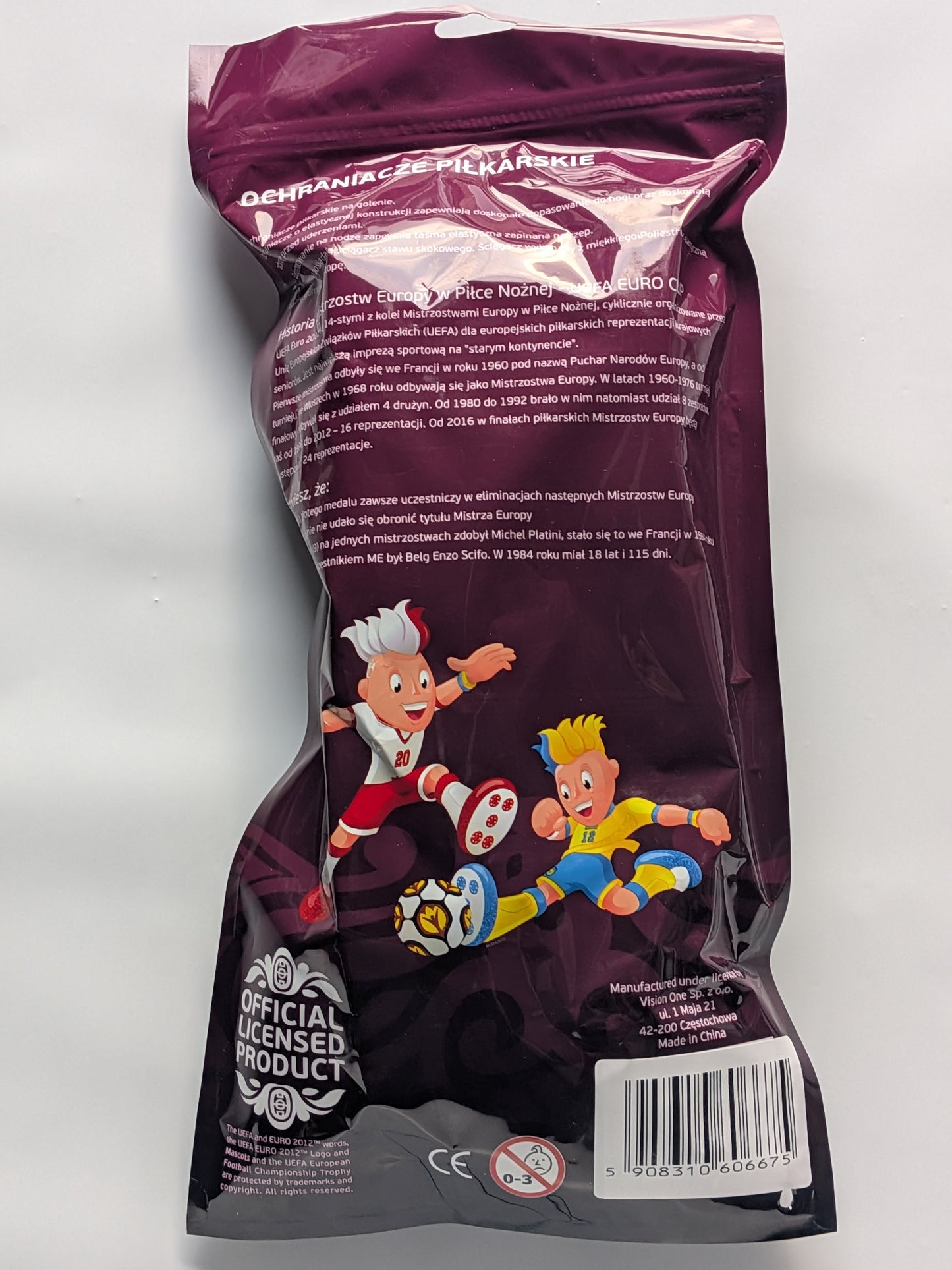 Euro 2012 Poland and Ukraine shin pads  image 0