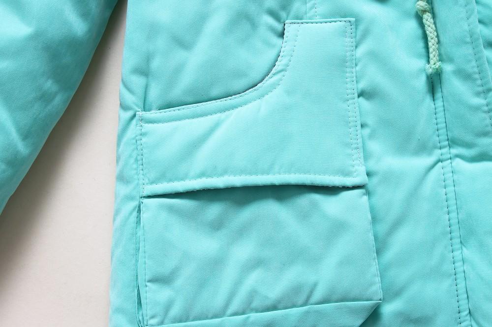 Hooded Medium-Long Casual Parka image 16