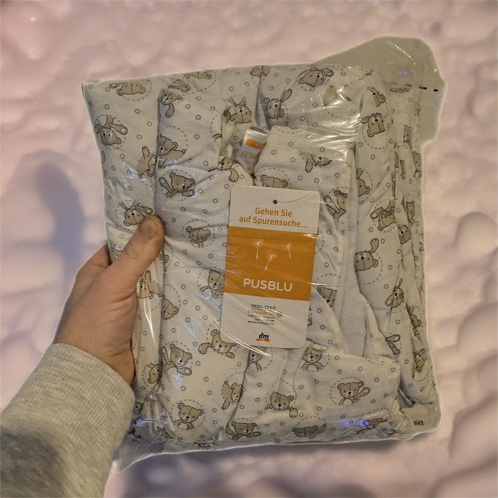 Pusblu Baby Sleeping Bag – 110 cm | 100% Cotton | Soft & Breathable Sleep Sack image 3