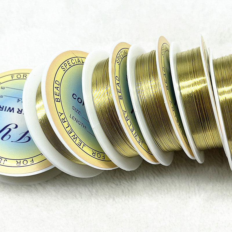 Premium Craft Copper Beading Wire for Jewelry Making DIY Accessories image 5