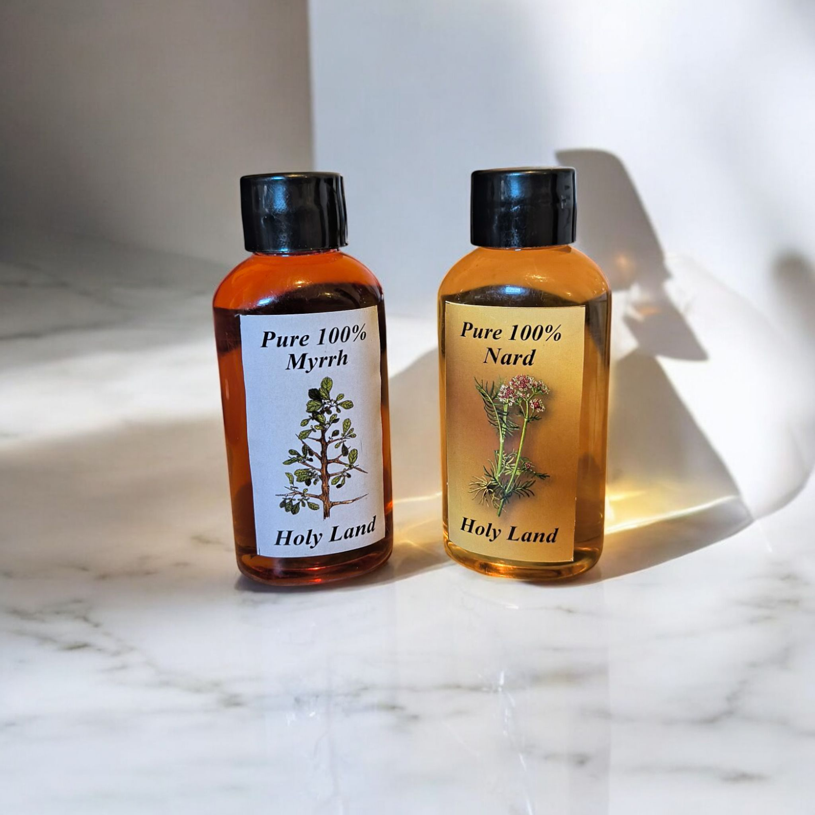Holy Land 100% Pure Nard & Myrrh Anointing Oil – Sacred Aromatic bottle(50ml) image 0