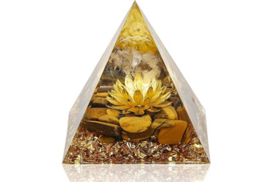 Crystals Crystal Pyramid Gifts Healing Meditations Spiritual Chakra Moonstone image 1